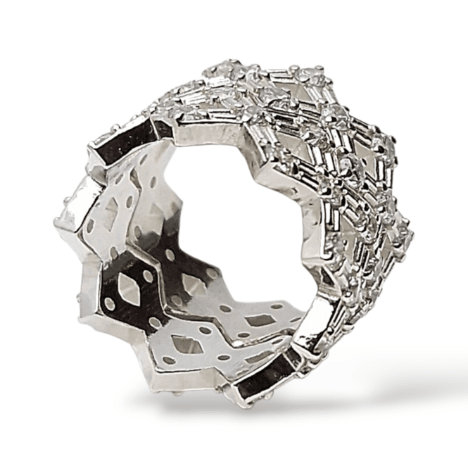 Hovedbilde Artic weave stack ring  